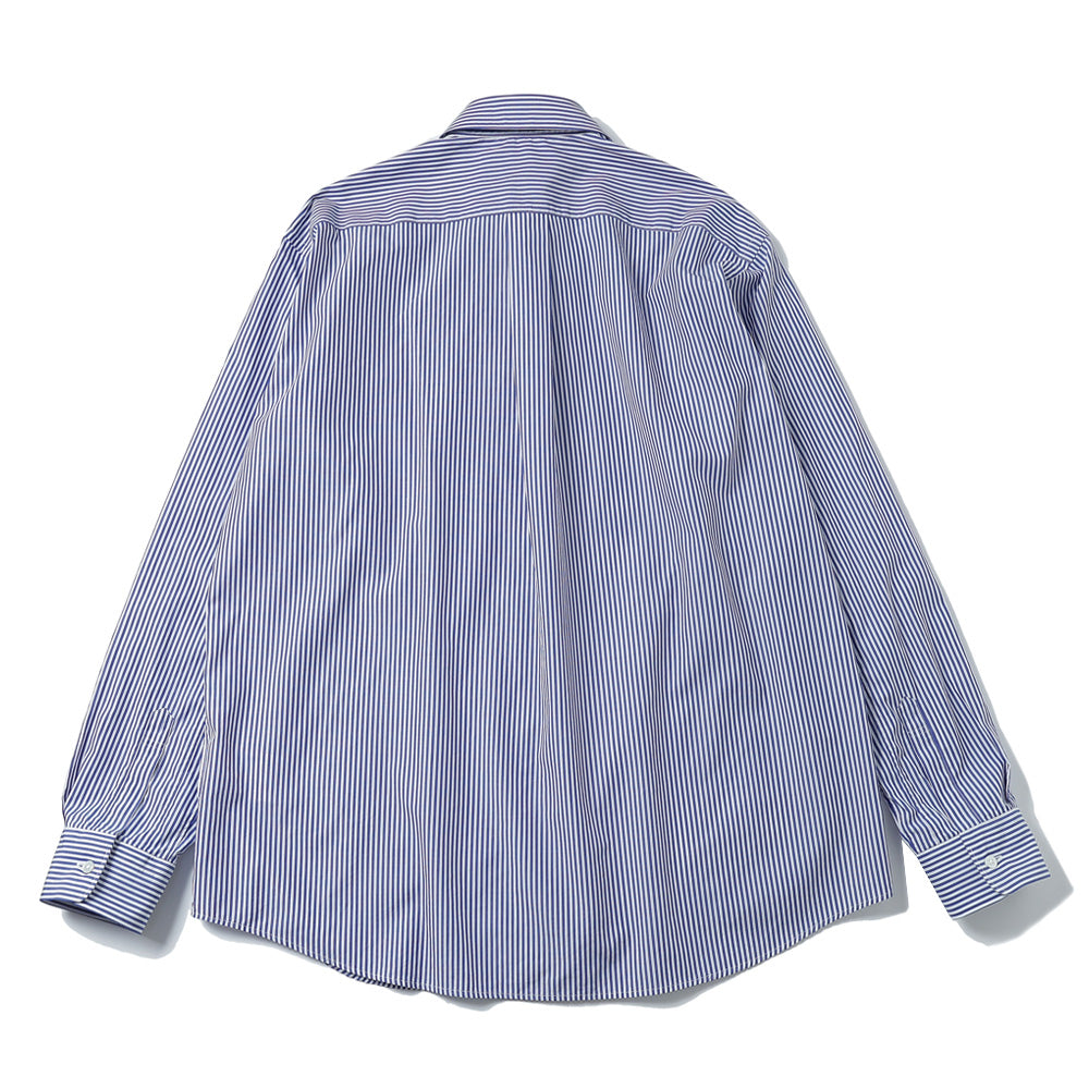 Broad Stripe Regular Collar Shirt