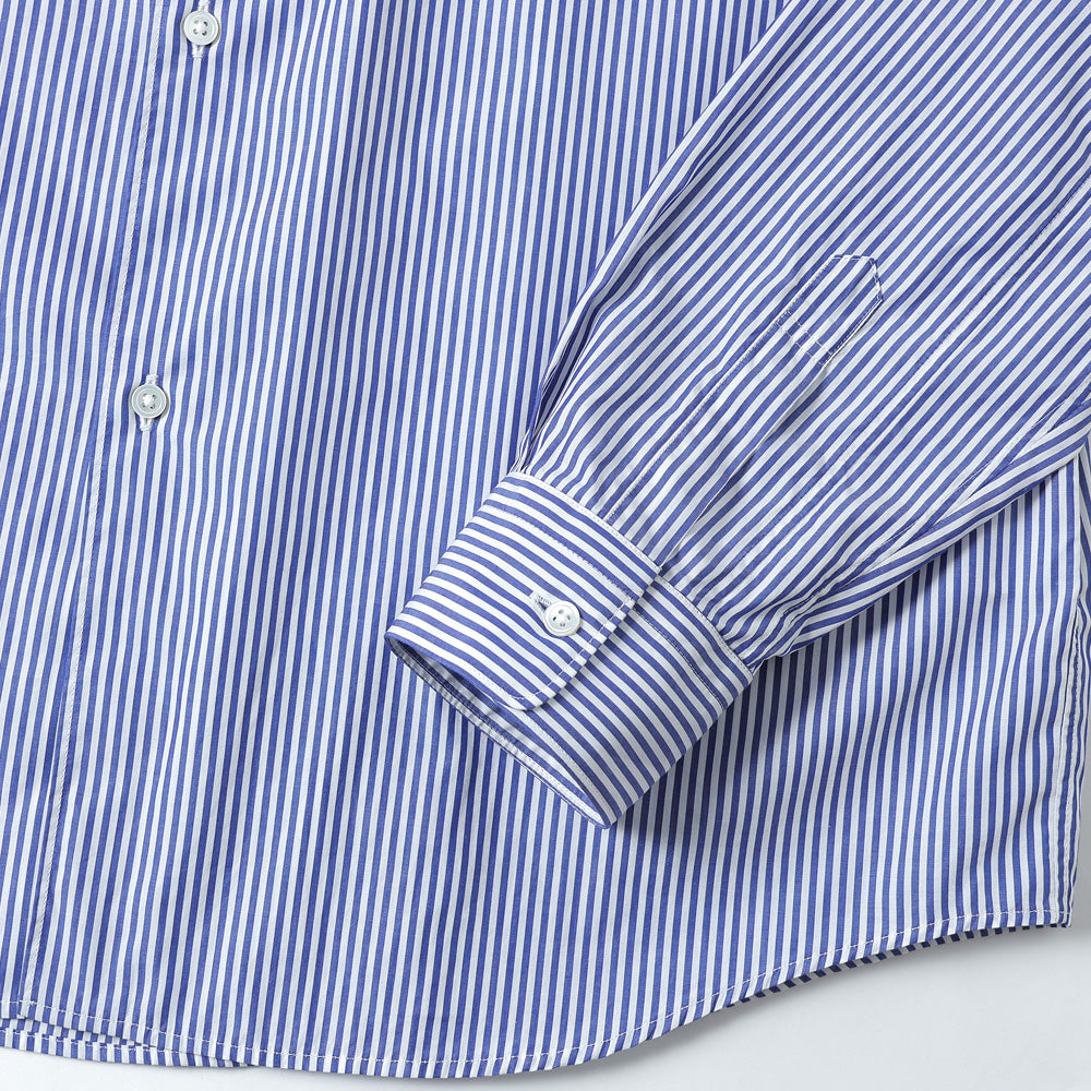 Broad Stripe Regular Collar Shirt