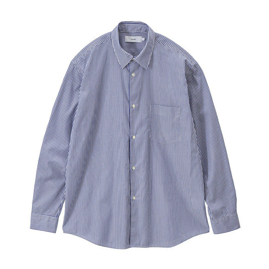 Broad Stripe Regular Collar Shirt