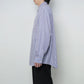 Broad Stripe L/S Oversized Regular Collar Shirt