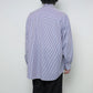 Broad Stripe L/S Oversized Regular Collar Shirt