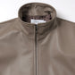 Lamb Leather Track Jacket