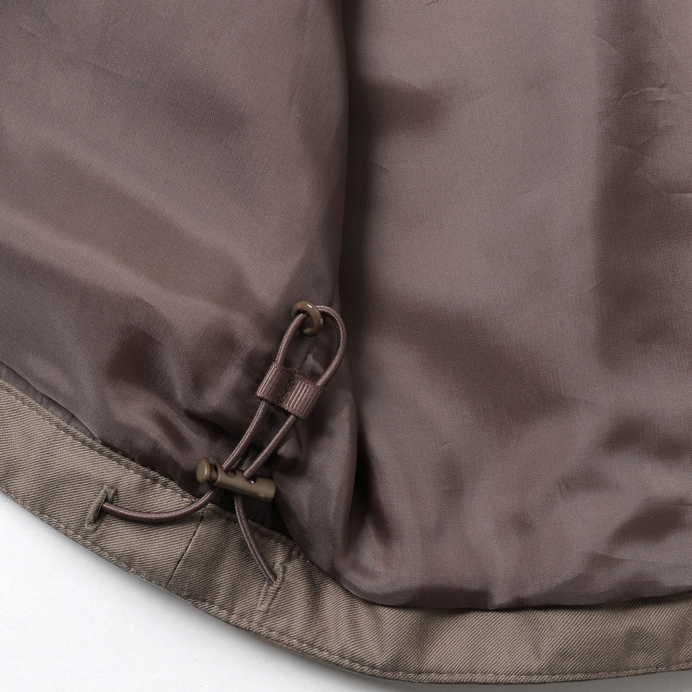 Lamb Leather Track Jacket