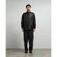 Lamb Leather Track Jacket
