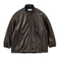 Lamb Leather Track Jacket
