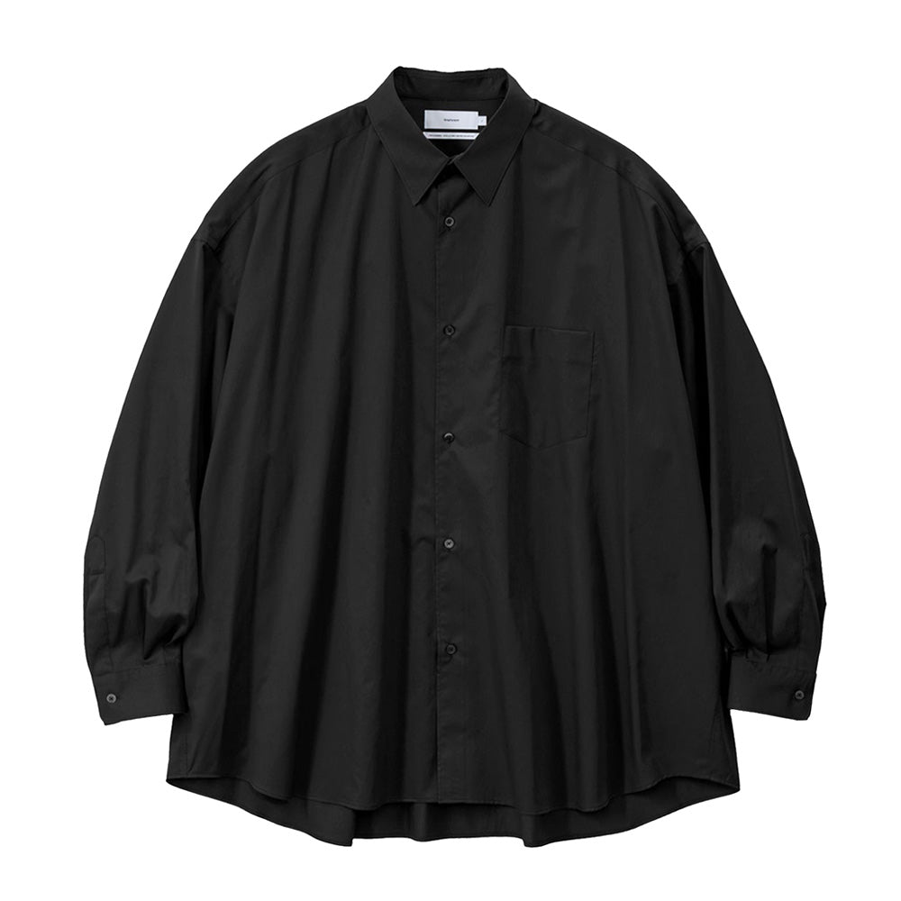 Silicon Poplin Oversized Regular Collar Shirt