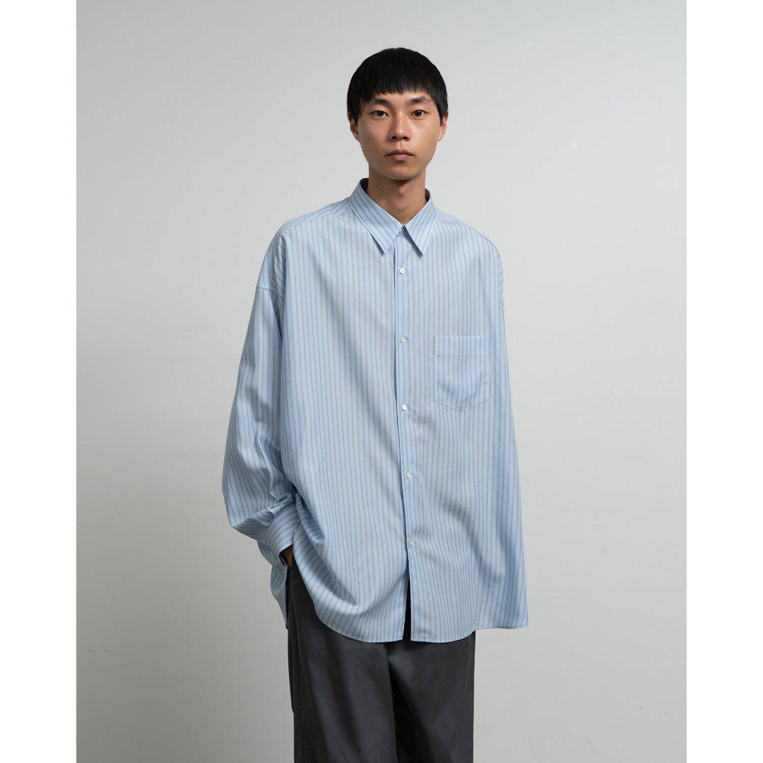 SIDOGRAS L/S Oversized Regular Collar Shirt