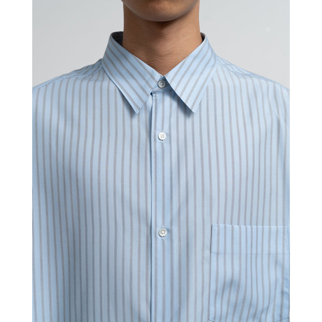 SIDOGRAS L/S Oversized Regular Collar Shirt