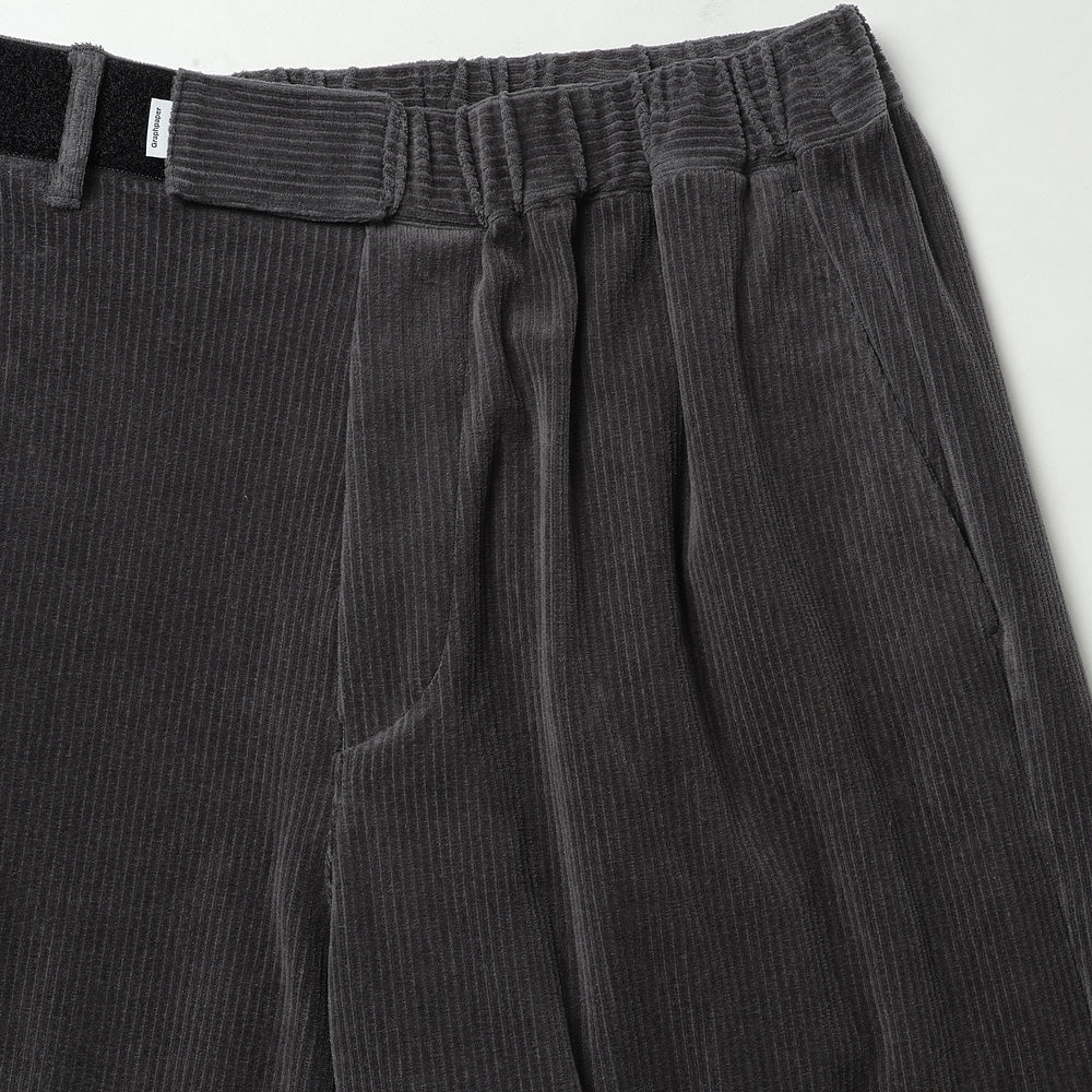 Soft Knit Corduroy Wide Tapered Chef Pants 26AW