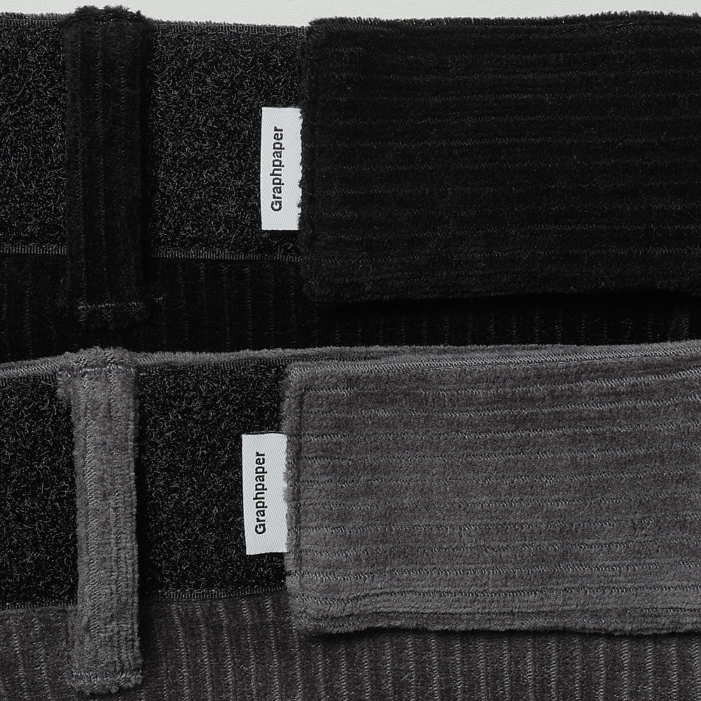 Soft Knit Corduroy Wide Tapered Chef Pants 26AW