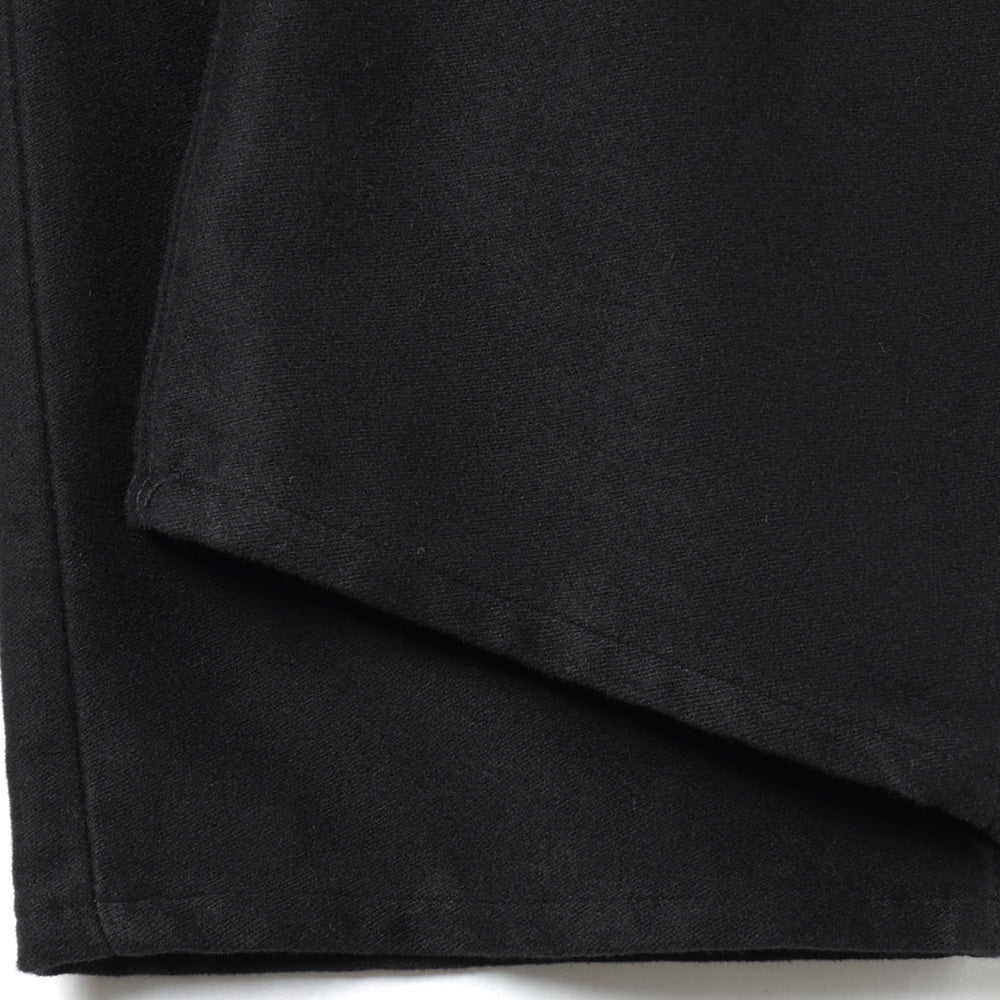 Cotton Double Serge Two Tuck Tapered Pants
