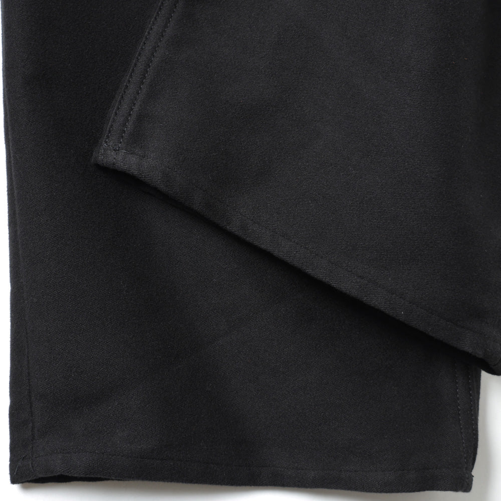 Cotton Double Serge Two Tuck Trousers