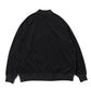 Pique Velour Jersey Half Zip Sweatshirt