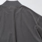 Pique Velour Jersey Half Zip Sweatshirt
