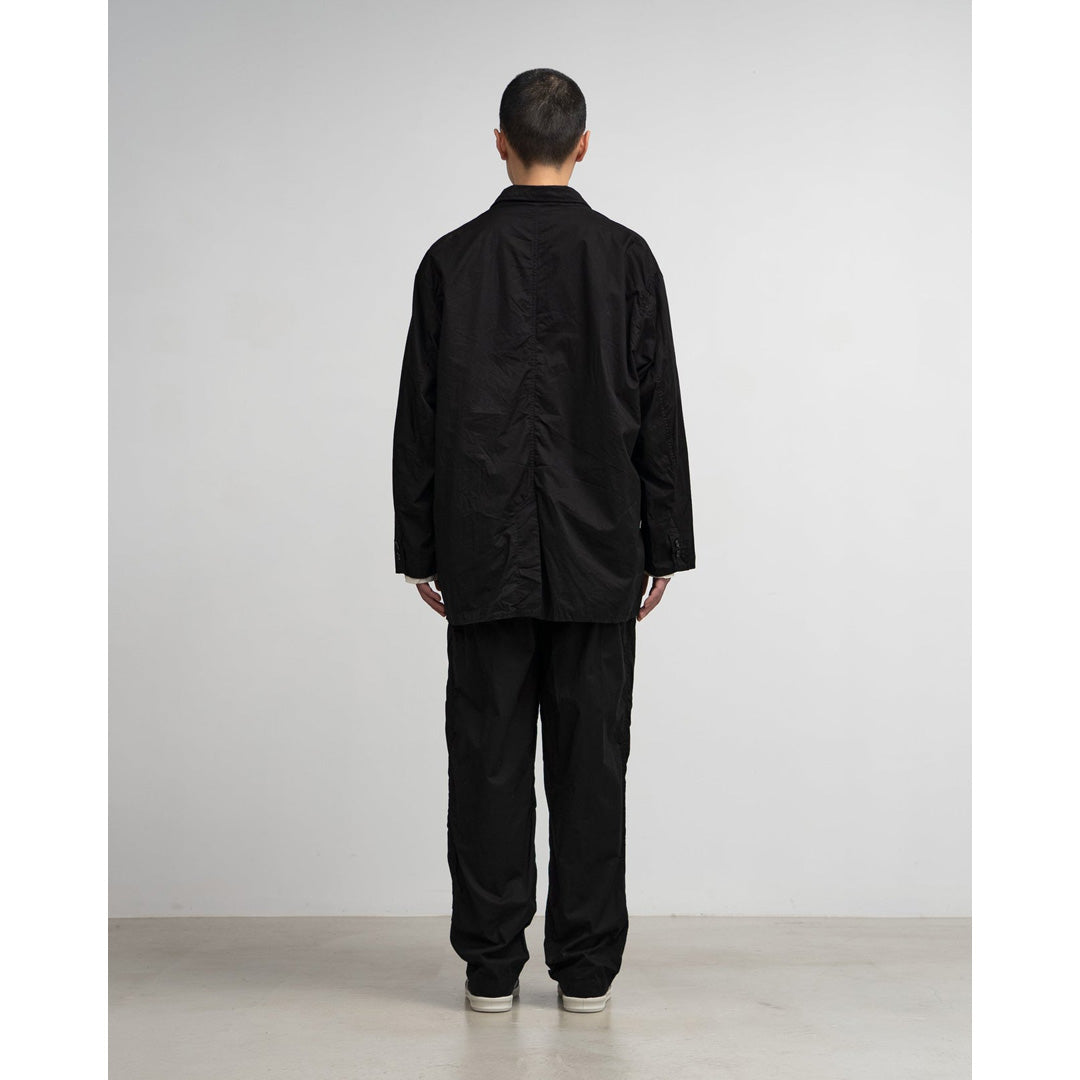 Garment Dyed Typewriter Oversized Slacks