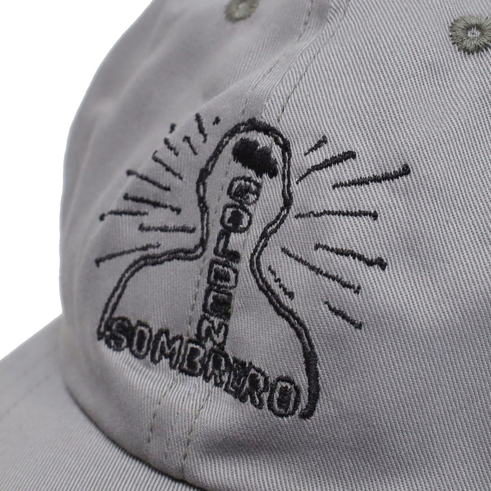 Golden Sombrero Logo CAP designed by Ryohei Kazumi(GRAY)