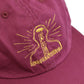 Golden Sombrero Logo CAP(BURGUNDY)
