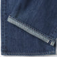 Selvage Denim Five Pocket Wide Straight Pants(Dk.FADE)
