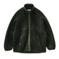 Wool Boa Zip-Up Blouson