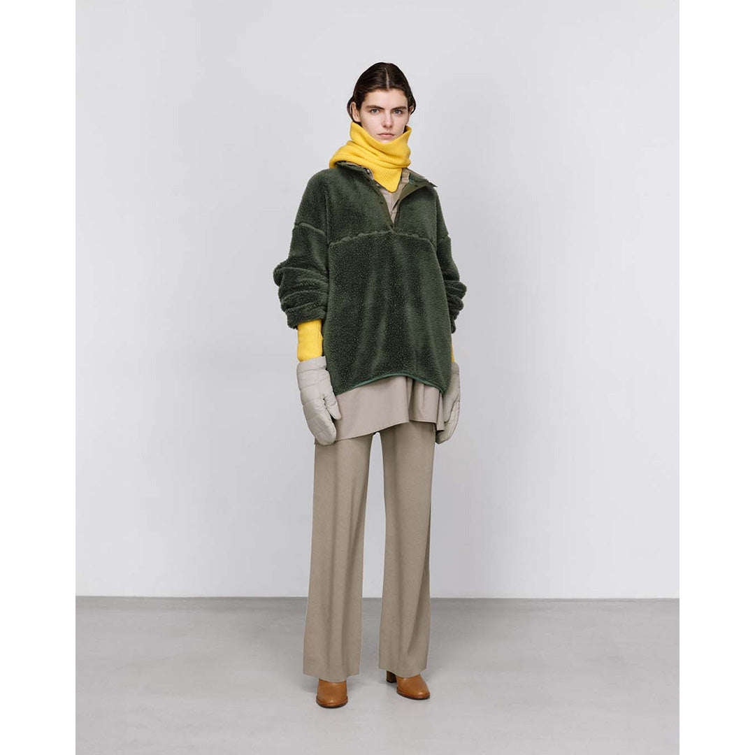 Wool Boa Pullover