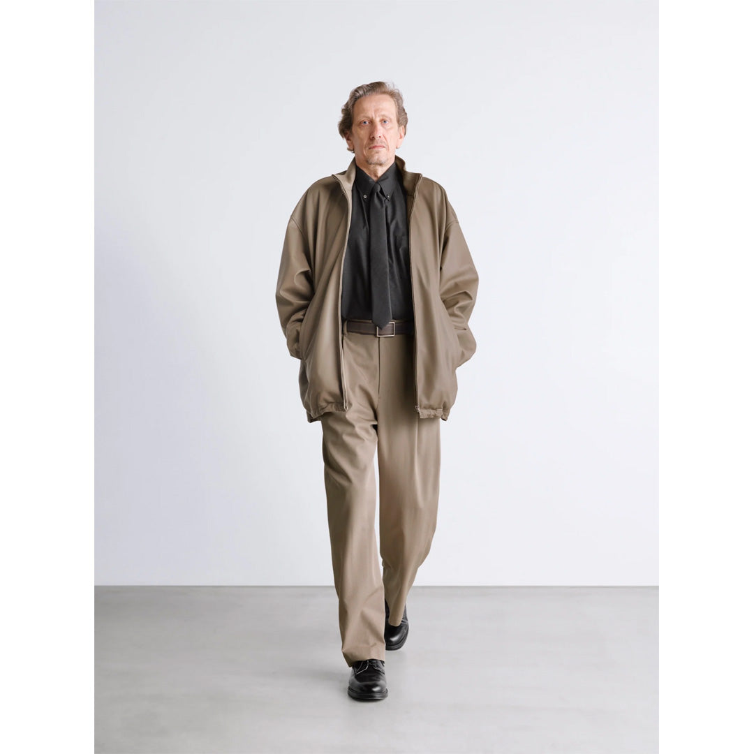 Graphpaper) Wool Doeskin Necktie (GU261-90217B) | Graphpaper