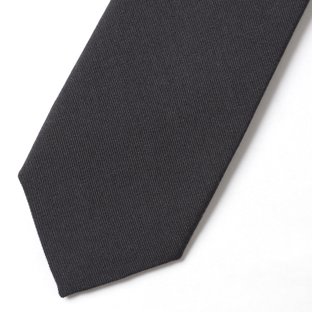 Fulled Wool Twill Necktie