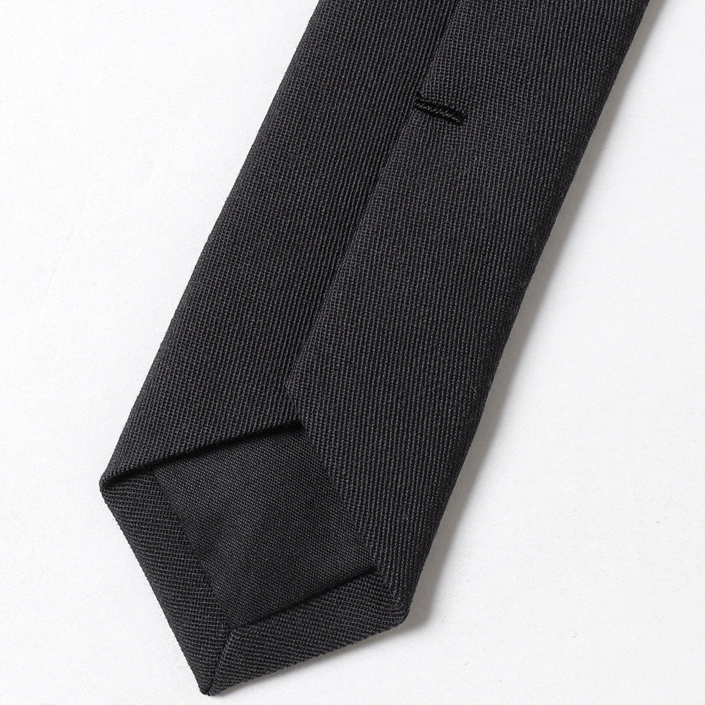 Fulled Wool Twill Necktie