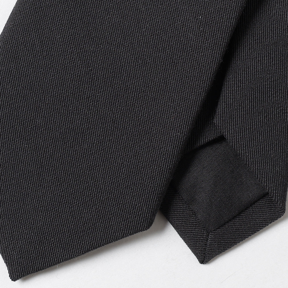 Fulled Wool Twill Necktie