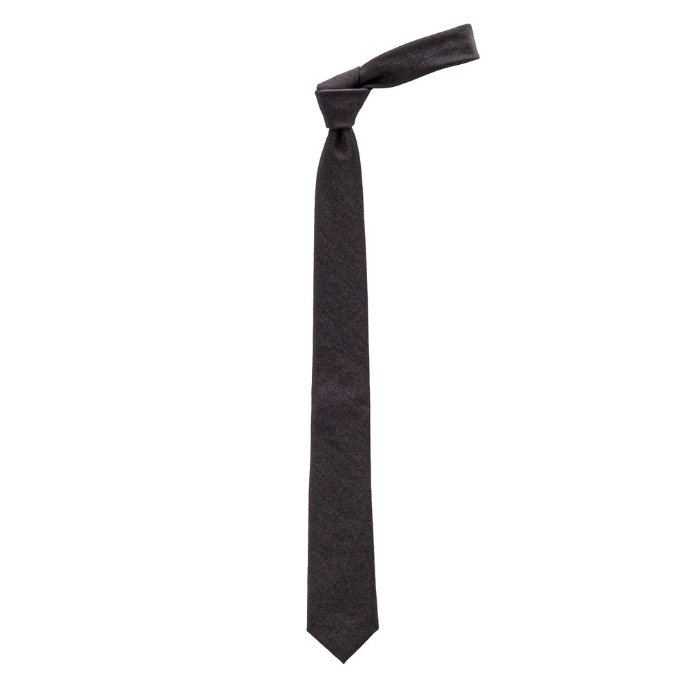 Fulled Wool Twill Necktie
