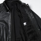 Cow Leather Raglan Blouson
