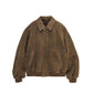 Hairy Suede Raglan Blouson