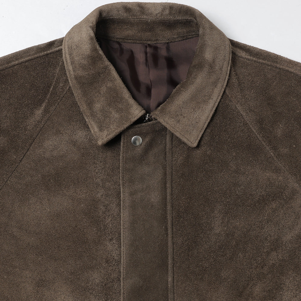 Hairy Suede Raglan Blouson