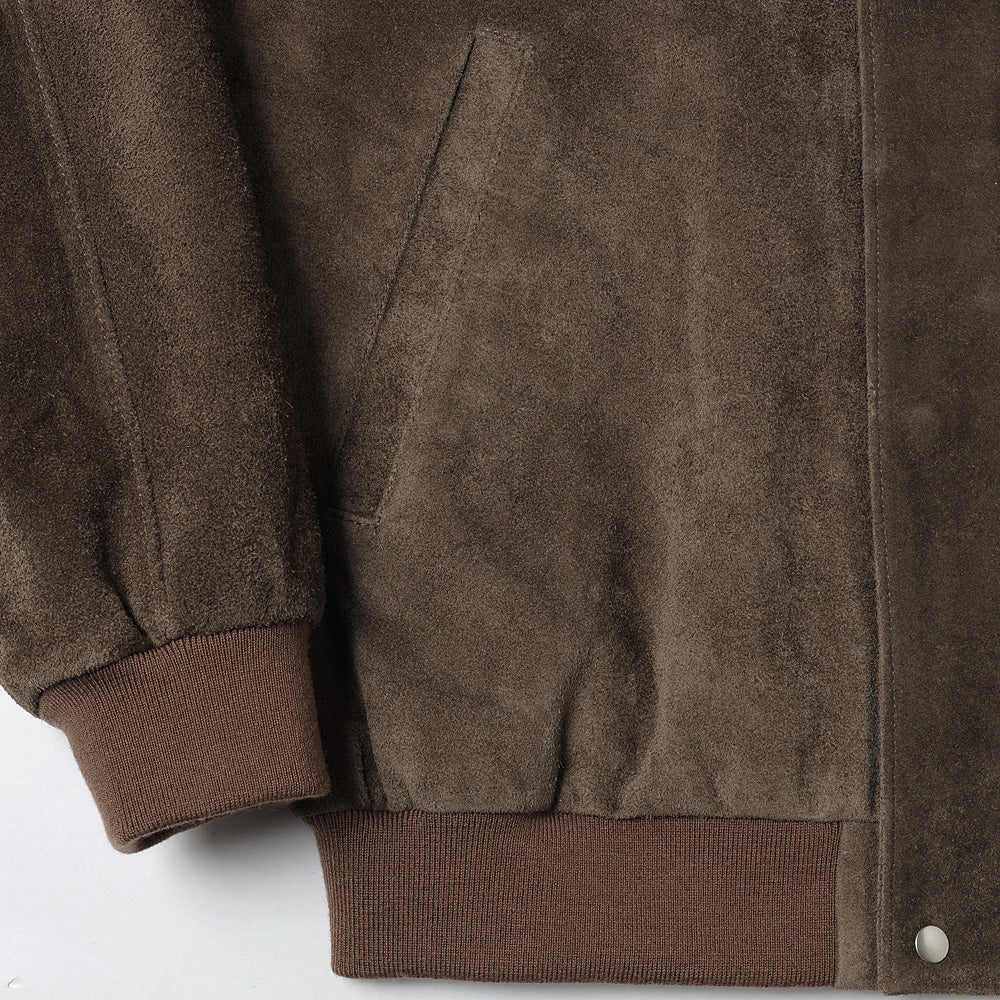 Hairy Suede Raglan Blouson