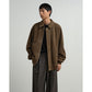 Hairy Suede Raglan Blouson