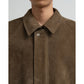 Hairy Suede Raglan Blouson