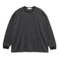 Fine Wool Border Long Sleeve Crew Neck Tee