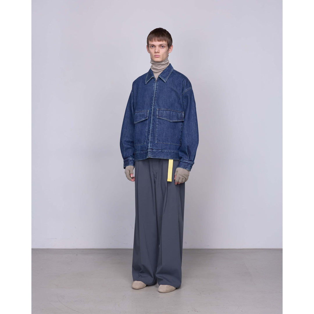 Selvage Denim Zip Jacket(DARK FADE)