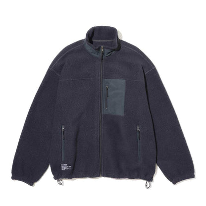 HEAVY FLEECE ZIP-UP JACKET