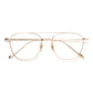 BRIDGE FRAME SUNGLASSES TITANIUM by KANEKO OPTICAL