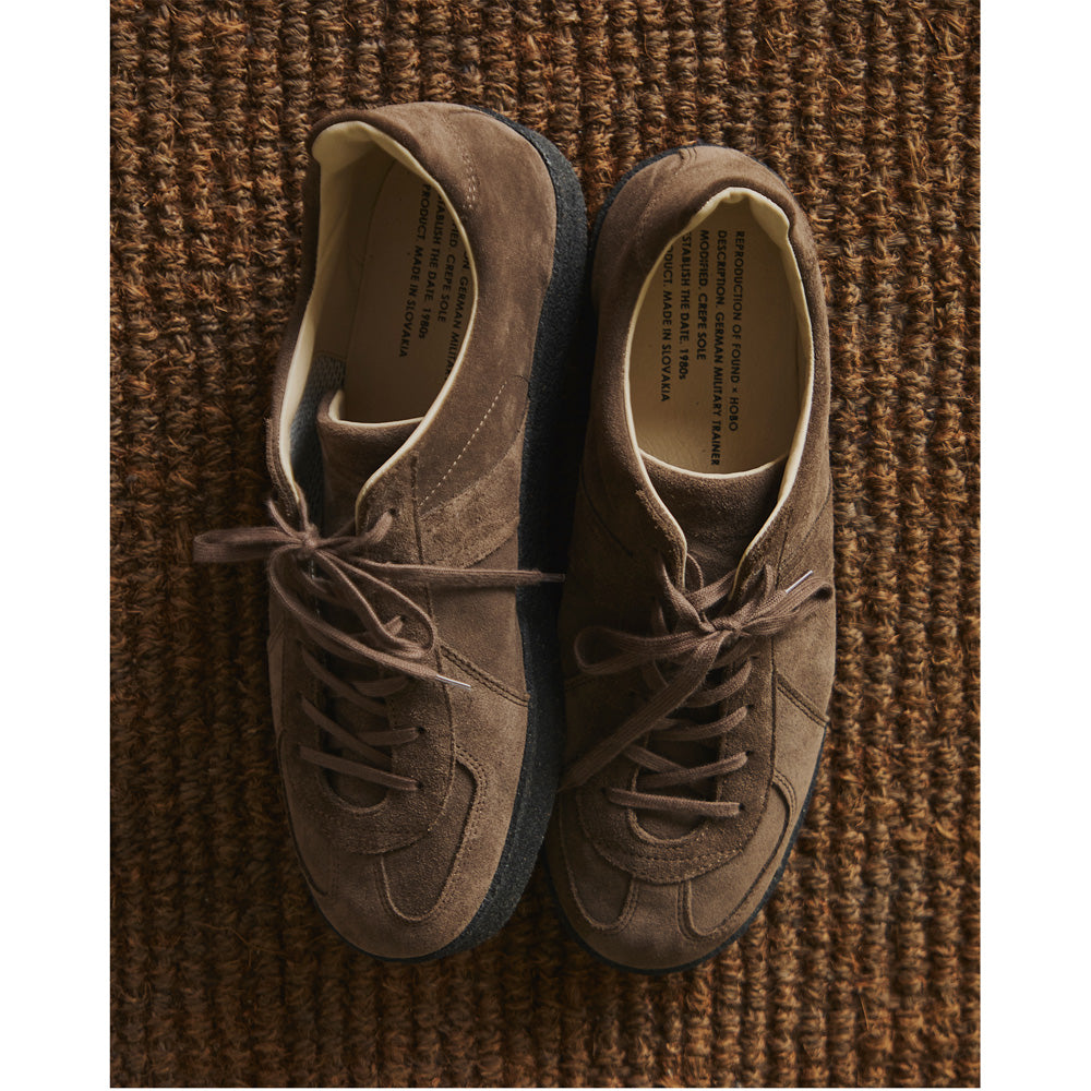 GERMAN TRAINER COW SUEDE by REPRODUCTION OF FOUND