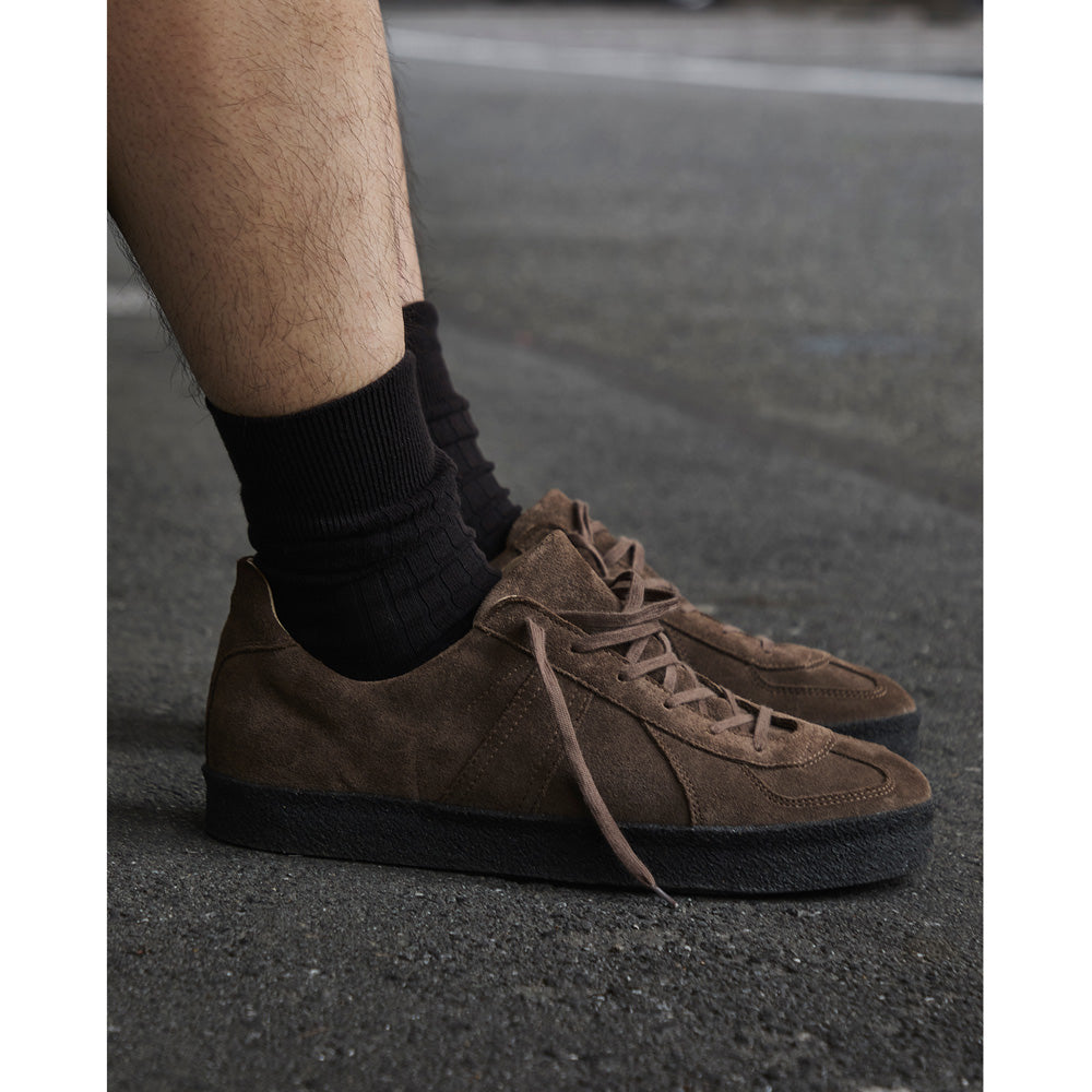 GERMAN TRAINER COW SUEDE by REPRODUCTION OF FOUND