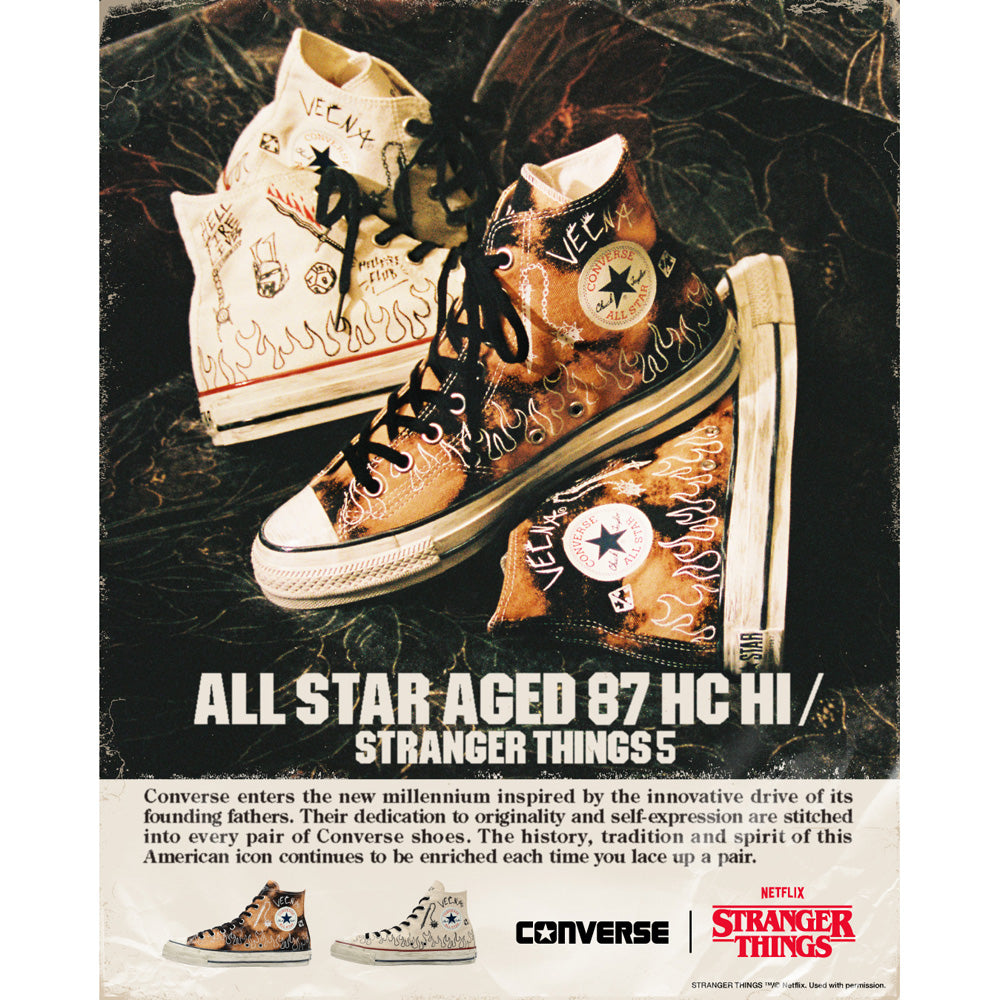 CONVERSE (コンバース) ALL STAR AGED 87 HC HI / STRANGER THINGS 5
