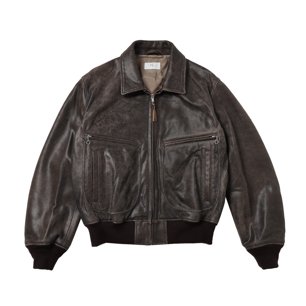 Sheep Leather Sports Jacket
