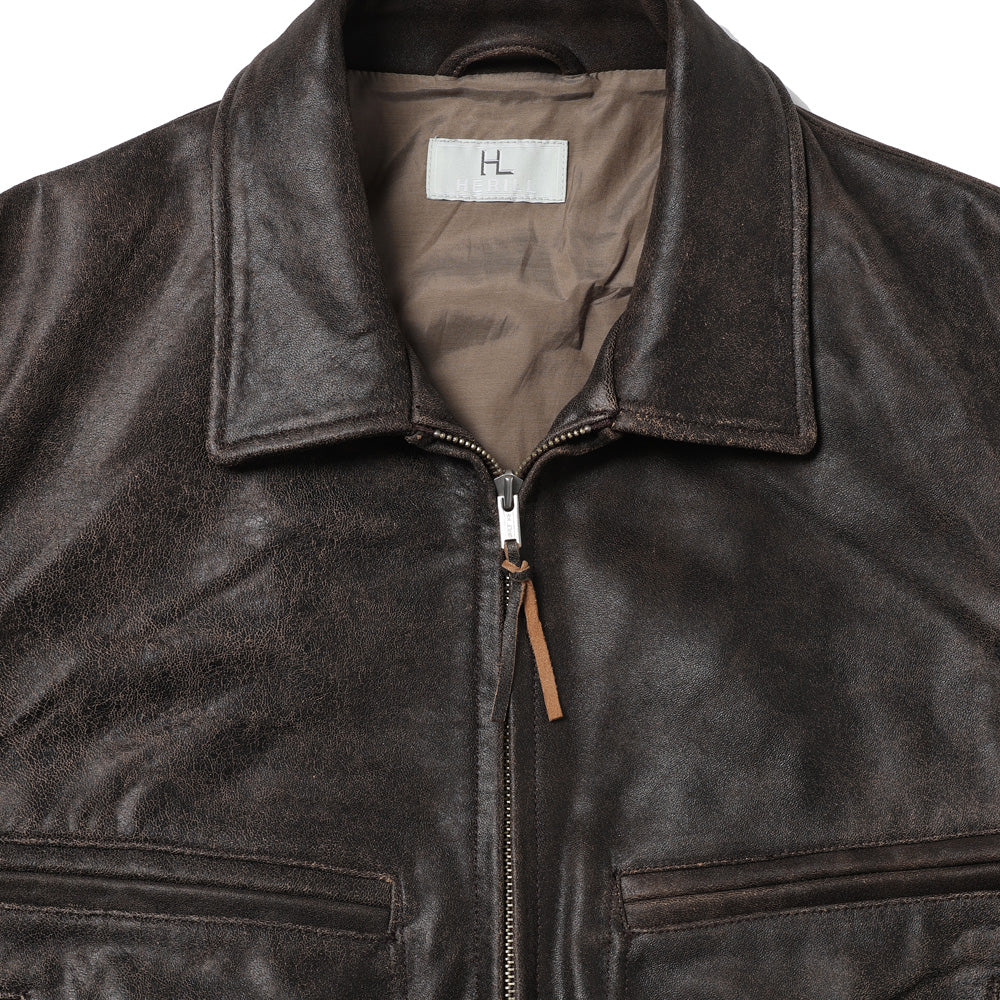 Sheep Leather Sports Jacket
