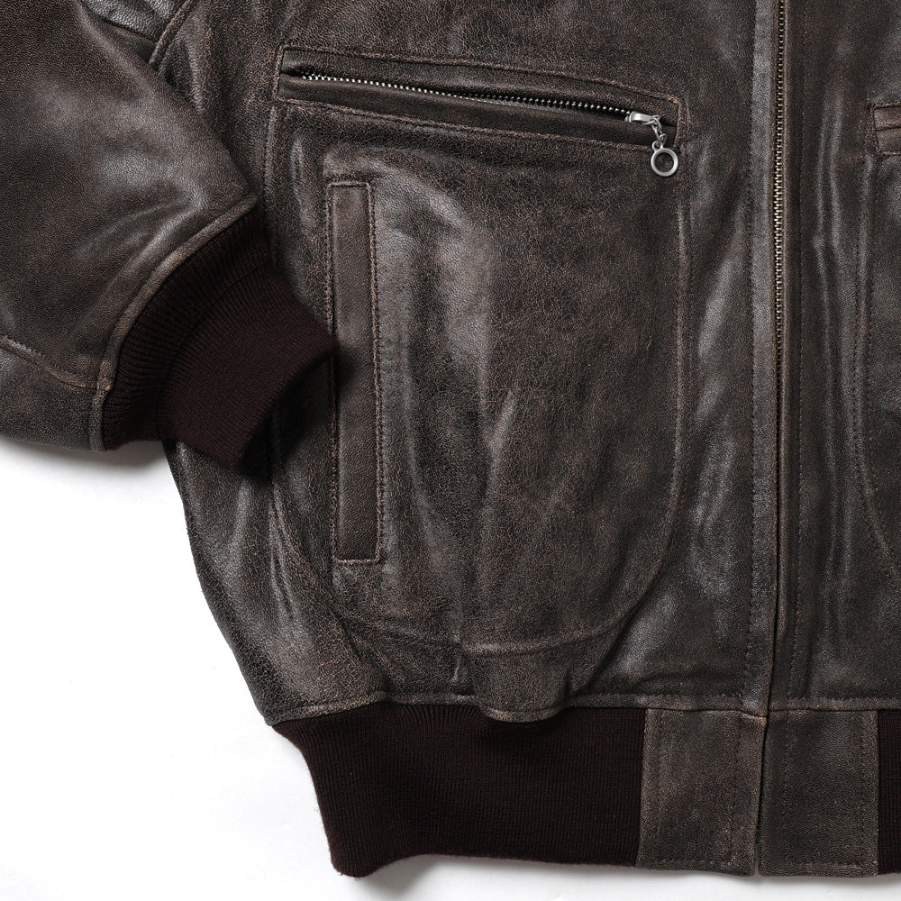 Sheep Leather Sports Jacket