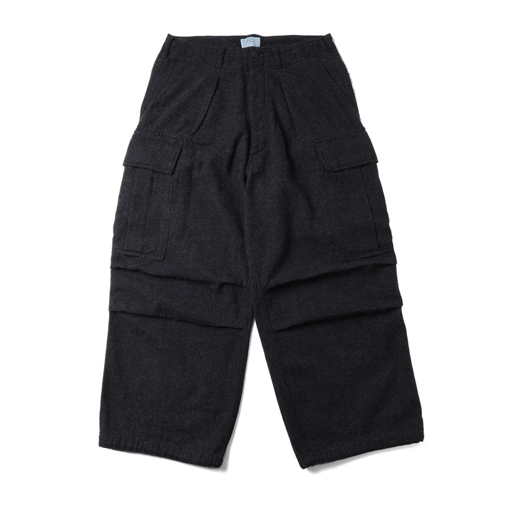 C/W Indigo Herringbone Jungle Fatigue Pants