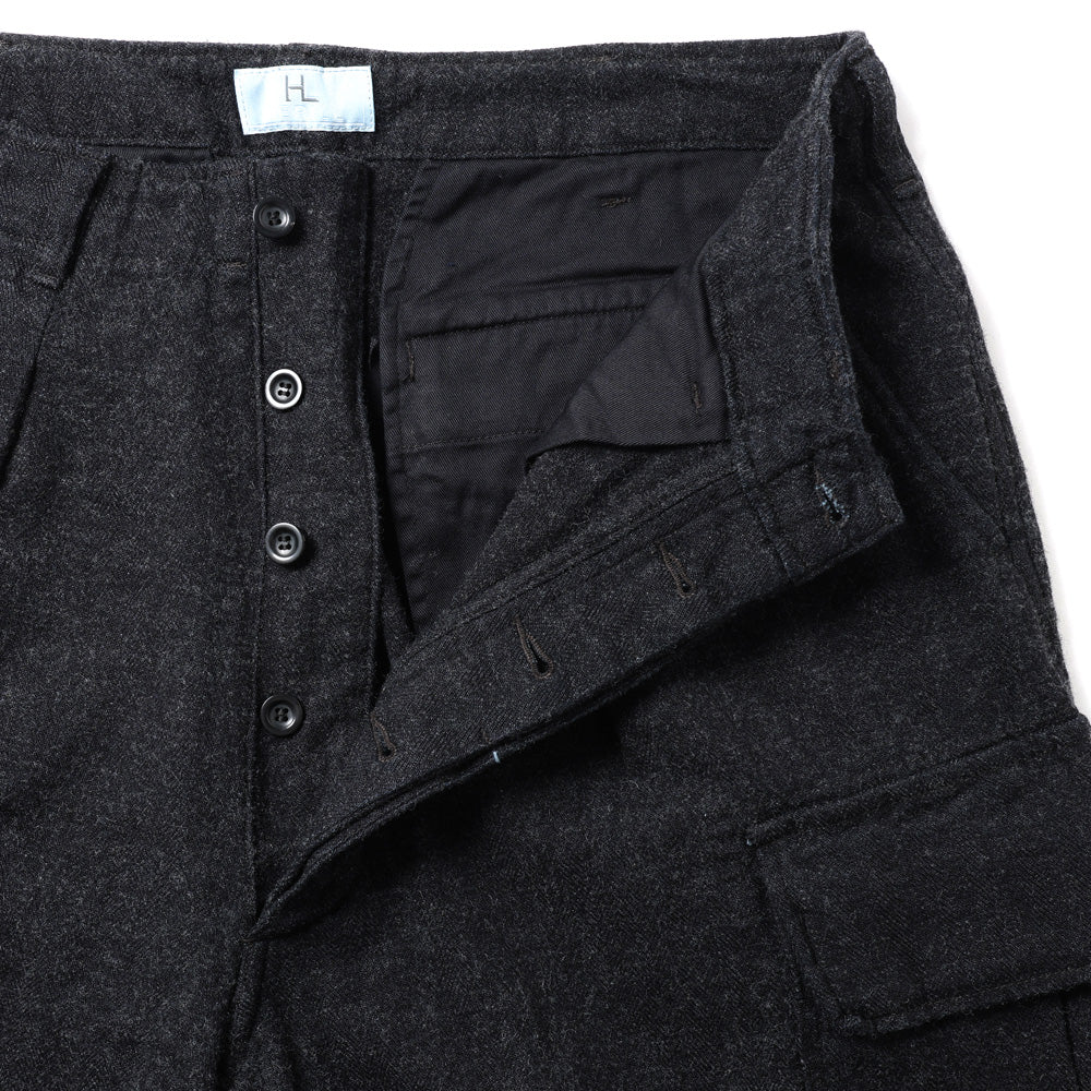 C/W Indigo Herringbone Jungle Fatigue Pants