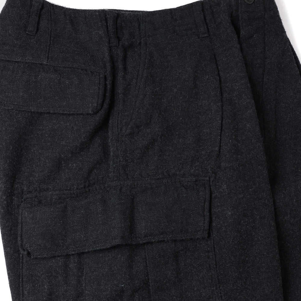 C/W Indigo Herringbone Jungle Fatigue Pants