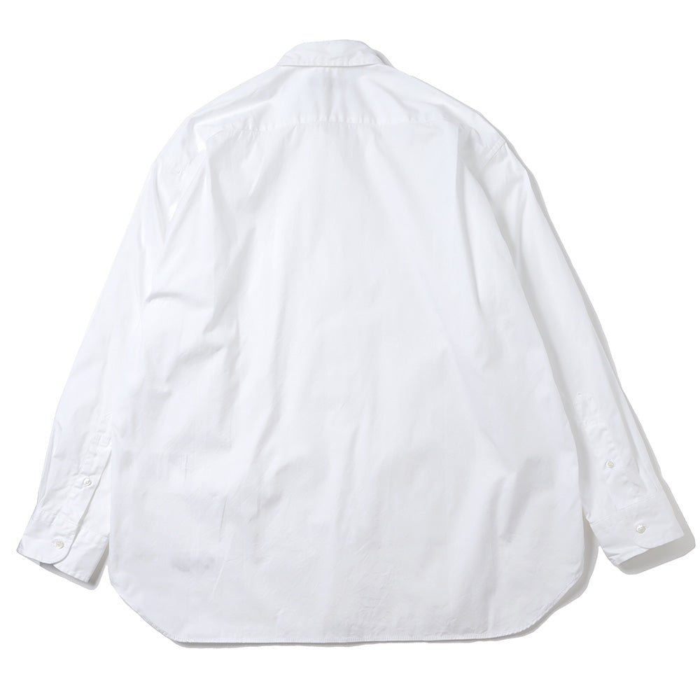 綿ピンポイントオックスシャツ 製品洗 B009