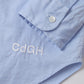Cotton Pinpoint Oxford Shirt, Product Wash B009